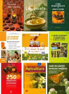 Couverture de livres d'apiculture vendus par le SNA